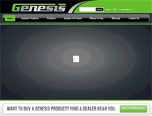 Tablet Screenshot of genesispowertools.com